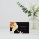 Carte De Visite Artiste de maquillage (Debout devant)