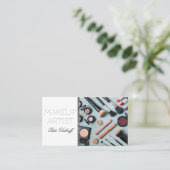 Carte De Visite Artiste de maquillage (Debout devant)