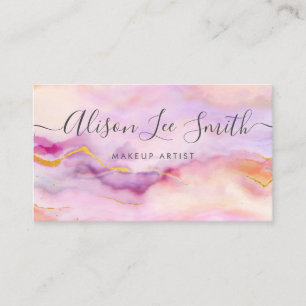 Carte De Visite Artiste de maquillage
