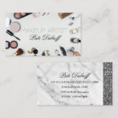 Carte De Visite Artiste de maquillage (Devant / Derrière)