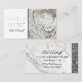 Carte De Visite Artiste de maquillage (Devant / Derrière)