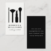 Carte De Visite Artiste de maquillage (Devant / Derrière)