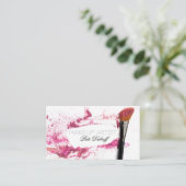 Carte De Visite Artiste de maquillage (Debout devant)