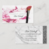 Carte De Visite Artiste de maquillage (Devant / Derrière)