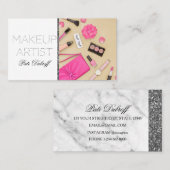 Carte De Visite Artiste de maquillage (Devant / Derrière)