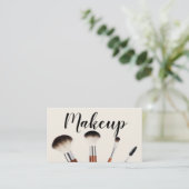 Carte De Visite Artiste de maquillage (Debout devant)