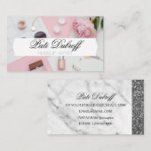 Carte De Visite Artiste de maquillage (Devant / Derrière)