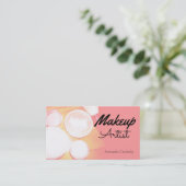 Carte De Visite Artiste de maquillage élégant (Debout devant)