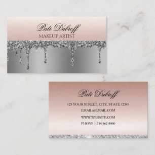 Carte De Visite Artiste de maquillage étonnant - Faites une impres