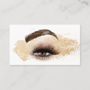 Carte De Visite Artiste de maquillage Eye Beauty Salon Lash Extens