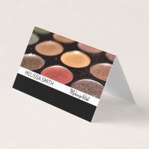 Carte De Visite Artiste de maquillage   Kit maquillage   Palette