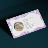 Carte De Visite Artiste de maquillage moderne et branché unique