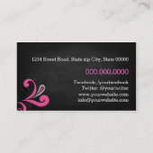 Carte De Visite Artiste de maquillage / Peinture faciale & Maquill (Dos)