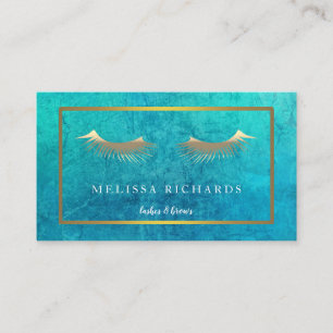 Carte De Visite Artiste de maquillage professionnel des cils