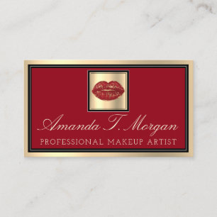Carte De Visite Artiste de maquillage professionnel Eyelash cheveu