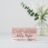 Carte De Visite Artiste de maquillage professionnel Eyelash Extens (Debout devant)