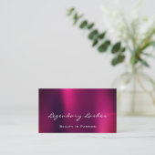 Carte De Visite Artiste de maquillage professionnel Holographe Pur (Debout devant)