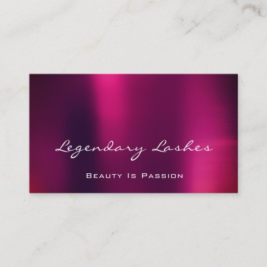 Carte De Visite Artiste de maquillage professionnel Holographe Pur (Devant)