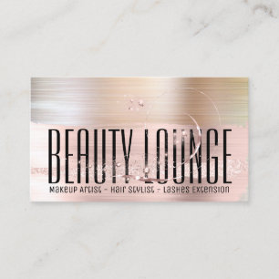 Carte De Visite Artiste de maquillage professionnel Minki Lashes R