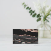 Carte De Visite Artiste de maquillage professionnel moderne et ten (Debout devant)