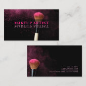 Carte De Visite Artiste de Maquillage Salon (Devant / Derrière)
