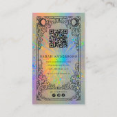 Carte De Visite Artiste de Piercing | Studio de Piercing Corporel (Dos)