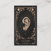 Carte De Visite Artiste de Piercing  | Studio de Piercing d'Oreill (Devant)