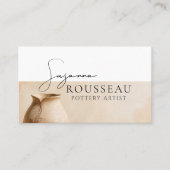 Carte De Visite Artiste de poterie moderne (Devant)