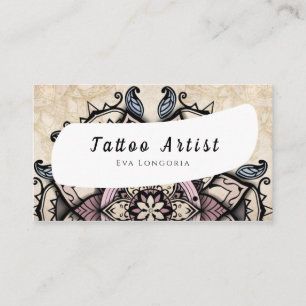 Carte de visite Artiste de tatouage