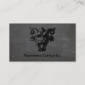 Carte De Visite Artiste de tatouage cool (Devant)