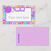 Carte De Visite Artiste de Yarn (Devant / Derrière)