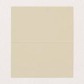 Carte De Visite Artiste en fibre de mouton debout (Intérieur déplié)