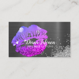 Carte De Visite Artiste en MICROBLADING PMU Sparkling Rose Entrepr