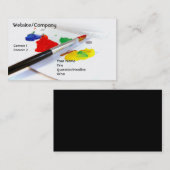 Carte De Visite Artiste inc. (Devant / Derrière)