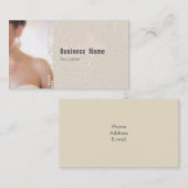 Carte De Visite Artiste maquillage (Devant / Derrière)