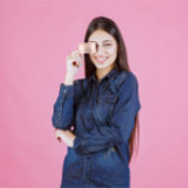 Carte De Visite Artiste maquillage Eyelash Influencer Rose de la g