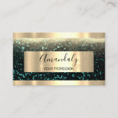 Carte De Visite Artiste maquillage professionnel Planificateur d'é (Devant)