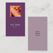 Carte De Visite Artiste Nails (Devant / Derrière)