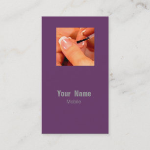 Carte De Visite Artiste Nails