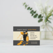 Carte De Visite Artiste original unique de peinture de peinture (Debout devant)