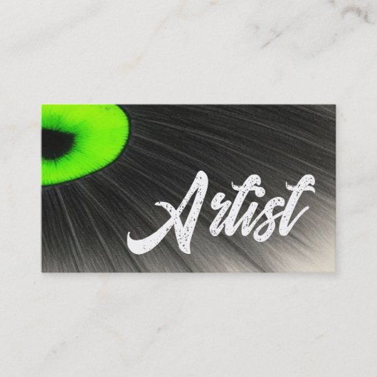 Carte De Visite Artiste Perspective (Devant)