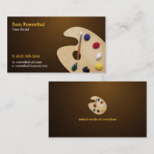 Carte De Visite Artiste | Professionnel (Devant / Derrière)