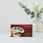 Carte De Visite Artiste | Professionnel (Debout devant)