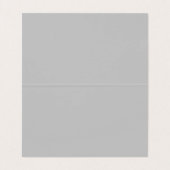 Carte De Visite Artiste professionnel (Intérieur déplié)