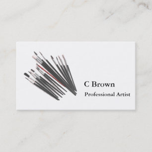 Carte De Visite Artiste professionnel fait sur commande