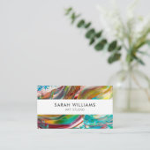 Carte De Visite Artiste professionnel moderne (Debout devant)