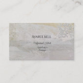 Carte De Visite Artiste professionnel (Paysage) Texture (Devant)