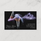 Carte De Visite Artistes professionnels du maquillage et experts d (Dos)