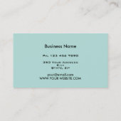 Carte De Visite Artistes uniques colorés professionnels (Dos)