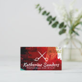 Carte De Visite Artistic Brosses | Ciseaux (Debout devant)